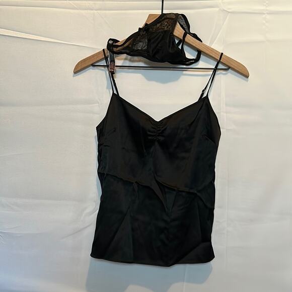 Victoria’ Secret Black Lingerie Set - Tank & Thong - Picture 1 of 8